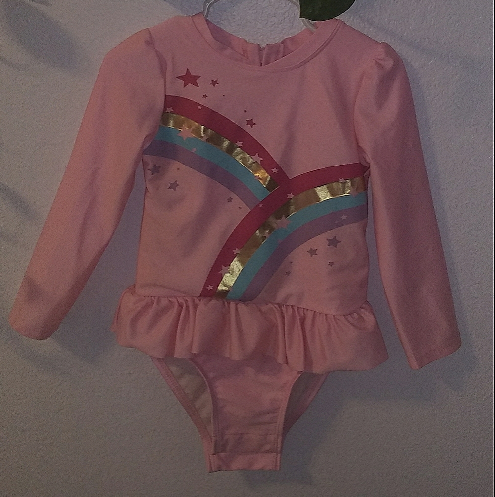 3T Cat and Jack girl's swimsuit